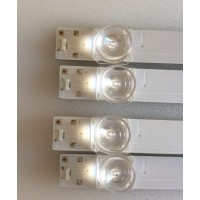 KIT DE LED´S PARA TV ( 4 PIEZAS ) / HISENSE / L2_E0_XAM_S9_1_R1.0_RBQ_150_LM41-00603A  / 1200600  / PANEL HD500S1U51\XP\GM\ROH / MODELOS 50R6E / LC-50Q7030U / LC-50Q620U