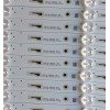 KIT DE LED'S PARA TV (12 PIEZAS) / SANYO / 006-P1K3463A / TCL ODM 500D30 3030C / YHA-4C-LB500T-YH4 / PANEL LVU500CMDX E3 / MODELO M8 50D1400-PTX1 / 
