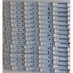 KIT DE LED'S PARA TV (16 PIEZAS) / VIZIO / ECH-B01-3-56 / M65-E0-B-V3 / 01R97-A / 0981010B87 / MODELO M65-05