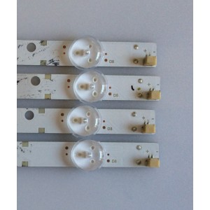 KIT DE LED'S PARA TV (4 PIEZAS) / VIZIO / IC-C-VZAA48D754A/B/C / IC-C-VZAA48D754A / IC-C-VZAA48D754B / IC-C-VZAA48D754C / 098101003157 / 098101003158 / 098101003159 / PANEL LSC480HN08-G07 / V500HK1-XRS5/ MODELOS D48N-E0 / D48-D0 LAUSTWET