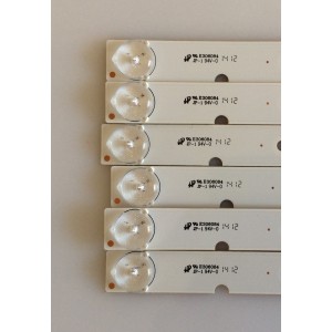 KIT DE LED'S PARA TV ( 6 PIEZAS ) / IC-A-VZAA39D265B1 / PANEL T390HVN04.0 / MODELO E390I-B0