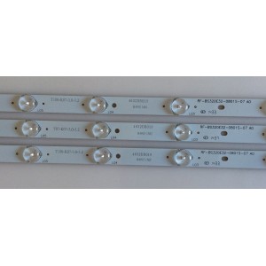 KIT DE LED'S PARA TV (3 PIEZAS) / RF-BS320E32-0801S-07 / T100-K07-3.0-3.2 / 4632DB019 / PANEL HV320FHB-N00 / MODELO LED32YC1600UA