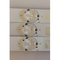 KIT DE LED'S PARA TV ( 3 PIEZAS ) / INSIGNIA / 2447620120T / SHINEON  2D01142  REV.B / PANEL BOEI320WX1 / MODELO NS-32D312NA15 