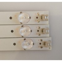 KIT DE LED'S PARA TV ( 3 PIEZAS ) / 303TH320050 / TFGJ32D07-ZC21FG-11 / PANEL T320-DXB-DLED / MODELO 32'' 