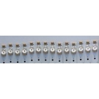 KIT DE LED'S PARA TV ( 16 PIEZAS ) / VIZIO / E600DLB014-003 / E600DLBM60E / PANEL S600FH2-1 / MODELO M602I-B3 LFTRRCAQ / M602I-B3 LFTRRCAR 