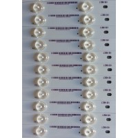 KIT DE LED'S PARA TV ( 16 PIEZAS ) / VIZIO / E600DLB014-003 / E600DLBM60E / PANEL S600FH2-1 / MODELO M602I-B3 LFTRRCAQ / M602I-B3 LFTRRCAR 