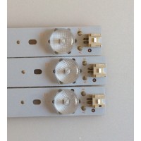 KIT DE LED'S PARA TV (3PIEZAS) / WESTINGHOUSE / 303AK320033 / AHKK32D07-ZC15F-02AK320M10 / 2010010264-1 / PANEL ZC-532AK320M10 / MODELO DW32HB1120