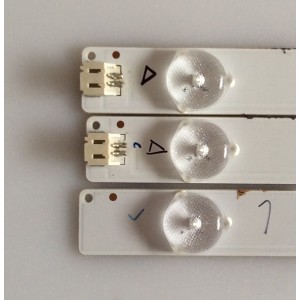 KIT DE LED'S PARA TV (3 PIEZAS) / JVC / IC-D-VZAA32D349A / 0981010221BE / IC-D-VZAA32D349B / 0981010221BF / IC-D-VZAA32D349C / 0981010221BG / PANEL 14Y-32VNB5SR2LV0-C / MODELO EM32FL