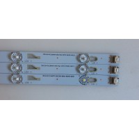 KIT DE LED´S PARA TV  ( 3 PIEZAS ) / TCL / OEM40LB03_LED3030_V1.0_20150129 / ZM-G-04 4C-LB400T-ZM2 54H / PANEL LVF400CM0T LVF400CM0T E20 / MODELO 40FS3800 / 40FD2700