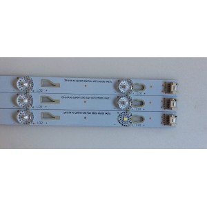 KIT DE LED´S PARA TV  ( 3 PIEZAS ) / TCL / OEM40LB03_LED3030_V1.0_20150129 / ZM-G-04 4C-LB400T-ZM2 54H / PANEL LVF400CM0T LVF400CM0T E20 / MODELO 40FS3800 / 40FD2700