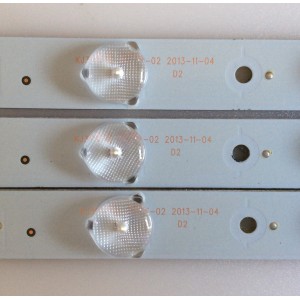 KIT DE LED'S PARA TV (3 PIEZAS) / KJ39512-ZC14F-02 / 140808B3 / 2010001351/B20 / PANEL KM0395LDCH016 / 