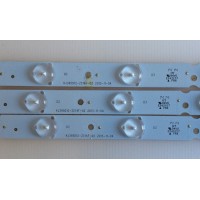 KIT DE LED'S PARA TV (3 PIEZAS) / KJ395D12-ZC14F-02 / 140403A3 / D24052/B20 / MODELO P40EWX 