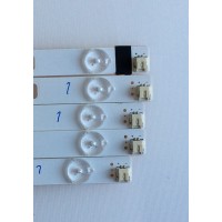 KIT DE LED´S PARA TV ( 5 PIEZAS ) / VIZIO / IC-C-VZAA42D418B / IC-B-VZAA42D418C / IC-B-VZAA42D418A / MODELO E420I-B0 