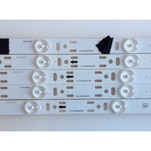 KIT DE LED´S PARA TV ( 5 PIEZAS ) / VIZIO / IC-C-VZAA42D418B / IC-B-VZAA42D418C / IC-B-VZAA42D418A / MODELO E420I-B0 