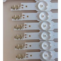 KIT DE LED'S PARA TV (14 PIEZAS) / SAMSUNG / BN96-34251A / BN96-34252A / 34251A / 34252A / LM41-00105G / PANEL CY-WJ065FGAV3H / CY-GH055HGEV4H / MODELOS UN55HU6830FXZA UN55HU6840FXZA KS02