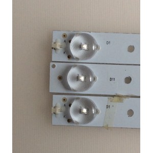 KIT DE LED´S PARA TV ( 3 PIEZAS ) / WESTINGHOUSE / HK32D10P-ZC14A-01 / N844E-0 / 14091B4 / 32D9 / MODELO DWM32H1Y1 