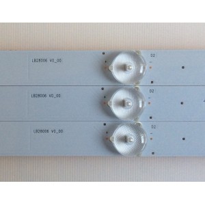 KIT DE LED'S PARA TV (3 PIEZAS)/ VIZIO / 77900DFD / 210BZ06D0 / 43030A01L / PANEL TPT275B5-A018.L REV:S1C TPV / MODELO D28H-D1