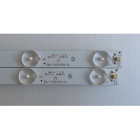 KIT DE LED´S PARA TV ( 2 PIEZAS ) / APEX / 3BL-T6254102-21 / 2301032D900472 / PANEL HK315LEDM / MODELO LE32D5