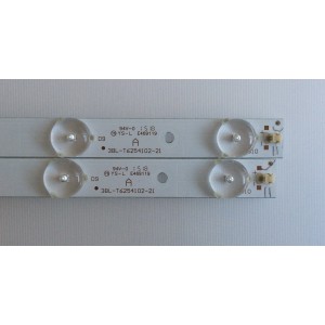 KIT DE LED´S PARA TV ( 2 PIEZAS ) / APEX / 3BL-T6254102-21 / 2301032D900472 / PANEL HK315LEDM / MODELO LE32D5