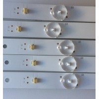 KIT DE LED´S PARA TV ( 5 PIEZAS ) / SCEPTRE / CRH-K50K6003535T05087CD-REV1.0 / 212093 / B3L03J25PCCJ7CTK / 81 490 10650020 / MODELO CN50CN7387 