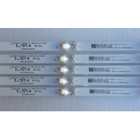 KIT DE LED´S PARA TV ( 5 PIEZAS ) / SCEPTRE / 303HK550054 / HK55D10-ZC29AG-04 / HK550M24 / MODELO W55