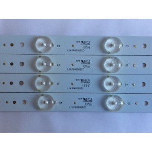 KIT DE LED´S PARA TV ( 4 PIEZAS ) / ELEMENT / 303TH400039 / TF40D12-ZC15F-13 / L.14.1640000ZC / PANEL'S T400D3-HA24-DY4 / LSC400HJ01-502 / MODELO ELEFW408 