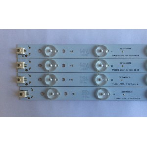 KIT DE LED´S PARA TV ( 4 PIEZAS ) / ELEMENT / 303TH400039 / TF40D12-ZC15F-13 / L.14.1640000ZC / PANEL'S T400D3-HA24-DY4 / LSC400HJ01-502 / MODELO ELEFW408 