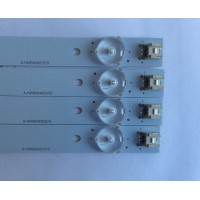 KIT DE LED´S PARA TV ( 4 PIEZAS ) / ELEMENT / WESTINGHOUSE / A-HWBW40D579 / 4640CL086 /  21003519 / PANEL V400HJ6-PE1 REV. C1 / MODELO ELEFT406 B6C0M / DWM40F3G1 TW-78841-C040D / ( MAS MODELOS EN DESCRIPCION ) 