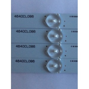 KIT DE LED´S PARA TV ( 4 PIEZAS ) / ELEMENT / WESTINGHOUSE / A-HWBW40D579 / 4640CL086 /  21003519 / PANEL V400HJ6-PE1 REV. C1 / MODELO ELEFT406 B6C0M / DWM40F3G1 TW-78841-C040D / ( MAS MODELOS EN DESCRIPCION ) 