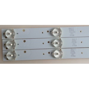 KIT DE LED'S PARA TV (3 PIEZAS) / WESTINGHOUSE / 303JD315032 / BJSJ315D08-ZC14F-01 / PANEL HV320WX2-201 / MODELO 32"