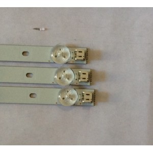 KIT DE LED'S PARA TV (3 PIEZAS) / AURUS / IC-A-HWBW32D385 / 21002322 / 4632CLO16 / PANEL 315A1B02 BOE / MODELO DLED-3201XN