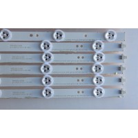 KIT DE LED'S PARA TV (10 PIEZAS) / CHANGHONG / 49D1000/C1000 / LB-C490F13-E2-L-G1-SE1 / LB-C490F13-E2-L-G1-SE2 / SVJ490A06_REV02_6LED_140605 / PANEL C490F14-E1-L (G3) / MODELO LED49YD1100UA