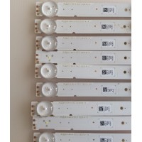 KIT DE LED'S PARA TV (10 PIEZAS) / SONY / LM41-00543A / L3_BCH_L_E5_FAP_S6_1_R1.0 / A5J015 / PANEL YM8F550CN001 / MODELO KD-55X750F