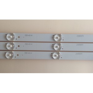 KIT DE LED'S PARA TV (3 PIEZAS) / WESTINGHOUSE / A-CNBW32D565 / 21003371 / 4632KA002 / PANEL YC+4632KA002 / MODELO WD32HB1120