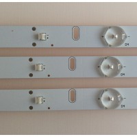 KIT DE LED'S PARA TV (3 PIEZAS) / HISENSE / KZ-320-306 / L:581.9171.0MM / 75YYN11004 / PANEL JHD315GH-E52 / MODELO 32"