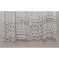 KIT DE LED´S PARA TV ( 16 PIEZAS ) / VIZIO / M55-E0-A-V4 / M55-E0-B-V4 / M55-E0-C-V4 / M55-E0-D-V4 / EB-B01-3-S5 / ELA-2B32-2-7 / MODELO 55"