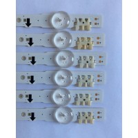 KIT DE LED´S PARA TV ( 12 PIEZAS ) / SAMSUNG / BN96-30453A / BN96-30454A  / SAMSUNG_2014SVS48F_3228_R03_REV1.0_131119 / SAMSUNG_2014SVS48F_3228_L06_REV1.0_131119 / PANEL CY-GH048CSLV1H / MODELO UN48H5500AFXZA TS01 / MAS MODELOS EN DESCRIPCION