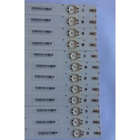 KIT DE LED´S PARA TV ( 12 PIEZAS ) / VIZIO / SVA650A04 / SVA650A04_REV01_6LED_140212 / SD65T06E01 / PANEL T650HVN05.9 / MODELO E650i-A2 LWJAOZCQ / E650I-B2 LWJARMAR / E650I-B2 LWJARMAQ / D650I-B2 LWJARPAQ / D650I-B2 LWZARPAQ 