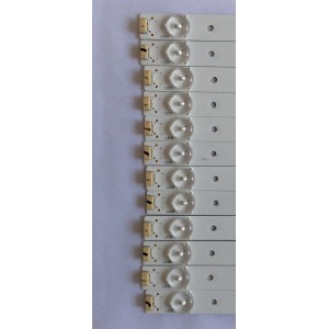 KIT DE LED´S PARA TV ( 12 PIEZAS ) / RCA / IC-A-KJAB55D355 / PANEL LSC550HQ03-12V /  LSC550HQ04-12V / MODELO LED55G55R120Q 