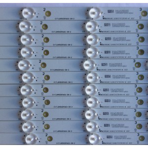 KIT DE LED´S PARA TV ( 12 PIEZAS ) / VIZIO / EVTLBM500P0601-DN-2 / 04-L0360205 / PANEL TPT500J1-HVN08.A  REV:S800A / MODELO D50U-D1