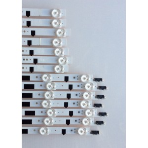 KIT DE LED´S PARA TV ( 14 PIEZAS ) / SAMSUNG / BN96-25316A / BN96-25317A / 2013SVS65F  R  9  REV2.4  130205 / 2013SVS65F  L  11  REV2.4  130205 / PANEL  CY-HF650CSAV1H  / CY-GJ065CSAVYH / MODELO LH65EDDPLGC / ZA / MAS MODELOS EN DESCRIPCION /