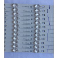 KIT DE LED´S PARA TV ( 12 PIEZAS ) / TCL / 4C-LB6507-YH05J / T0T_65_D2900_12X7_3030C_D6T-2D1_7S1P REV.V0 / PANEL LSC650FN04-K01 / MODELO 65S403 