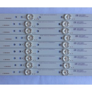 KIT DE LED´S PARA TV ( 9 PIEZAS ) / TOSHIBA / A-CNK49D656 / 7838-491012-05405411 / 2007985 / PANEL LC490DUY-SHA2 / MODELO 49L310U / 49L310U /