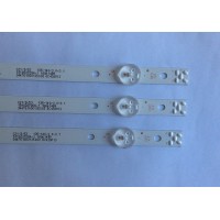 KIT DE LED´S PARA TV ( 3 PIEZAS ) / SAMSUNG / 303GC430044 / GC43D08-ZC22AG-17 / PANEL BOEI430WU1 / MODELOS UN43J5202AF / UN43N5300AF