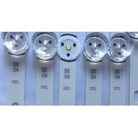 KIT DE LED´S PARA TV (9 PIEZAS ) / LG / 6916L-1833A / 6916-1834A  / LG INNOTEK DRT 3.0 55"_B TYPE REV01_140107 / PANEL LC550DUN  (FG)(A2)  / MODELO 55LB6300 / NOTA IMPORTANTE : KIT CUENTA ORIGINALMENTE 10 PIEZAS ((INCOMPLETO 9 PIEZA))