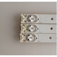 LED PARA TV APEX ((3 PIEZAS INCOMPLETO)) / A002X18WCA / SN-AG-CU / B002X19WCA / PANEL V390HJ1-P02-C1 / MODELO LE3943