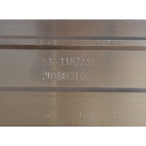 LED PARA TV ( 1 PIEZA ) / HISENSE / CS-MCPCB-150  / HISENSE_55_5555_2X72_4014C_9S4P2 / LT-1187231 / PANEL HE550S5U52-B2K1\FJ\S3\GM\ROH / MODELOS 55H9100E / 55H9E /1.20 M X 13 CM / 