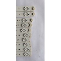 KIT DE LED'S PARA TV (10 PIEZAS) / CPC F 94V0 / F302Z08WCA / F302Z10WCA / F320Z07WCA / F302Z12WCA / PANEL V460HJ1 / MODELO