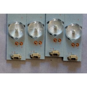 KIT DE LED´S PARA TV ( 4 PIEZAS ) / QUASAR / 30340012205 / LED40D12-02(A) / N172D-S / 2010003710/B21 / PANEL V400HJ6-PE1 / MODELO 40"