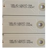 KIT DE LED`S PARA TV (3 PIEZAS) / HITACHI 4C-LB430T-YH4 / 20161009 / 006-P1K3533A / 190817 / TCL-0DM-43D1800-3X8-3030-REV.V1 / 190817-YW7XJY / YHA-4C-LB430T-YH4 / PANEL LVU430LGDX E1 V17 / MODELO 40R80